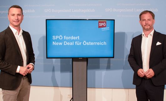 Türkis Grün Soll Endlich Handeln SpÖ Burgenland Fordert New Deal Für Österreich SpÖ Burgenland